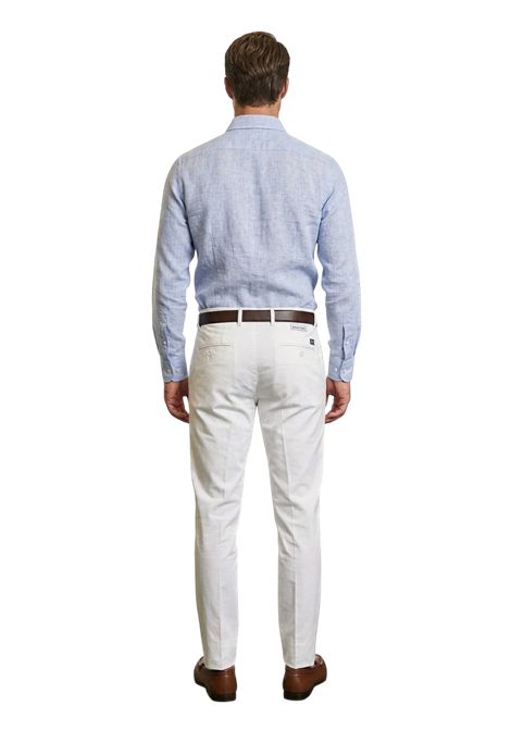 Pantalone Chino in Cotone Stretch MICHAEL COAL | Pantaloni | MC1.BRAD.200300940